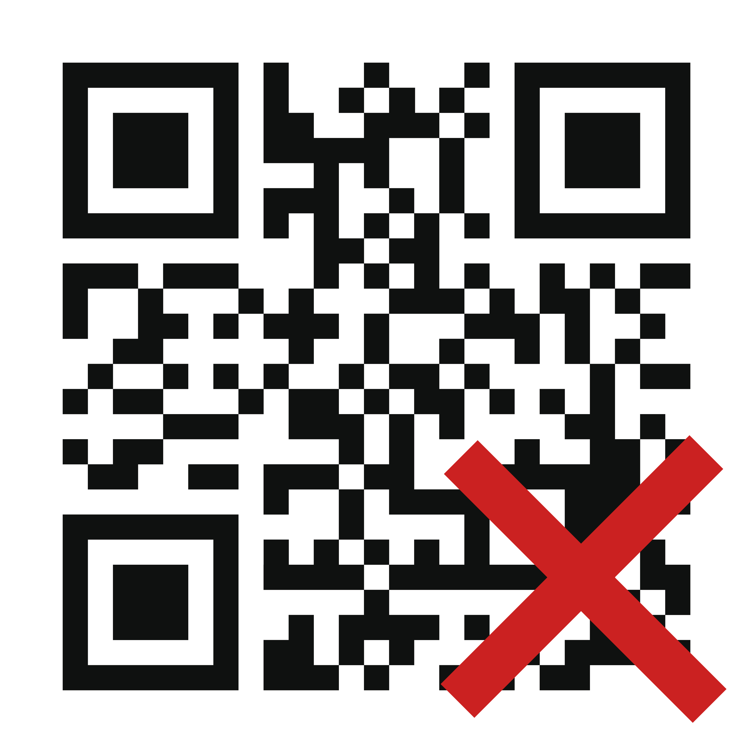 Invalid QR Code